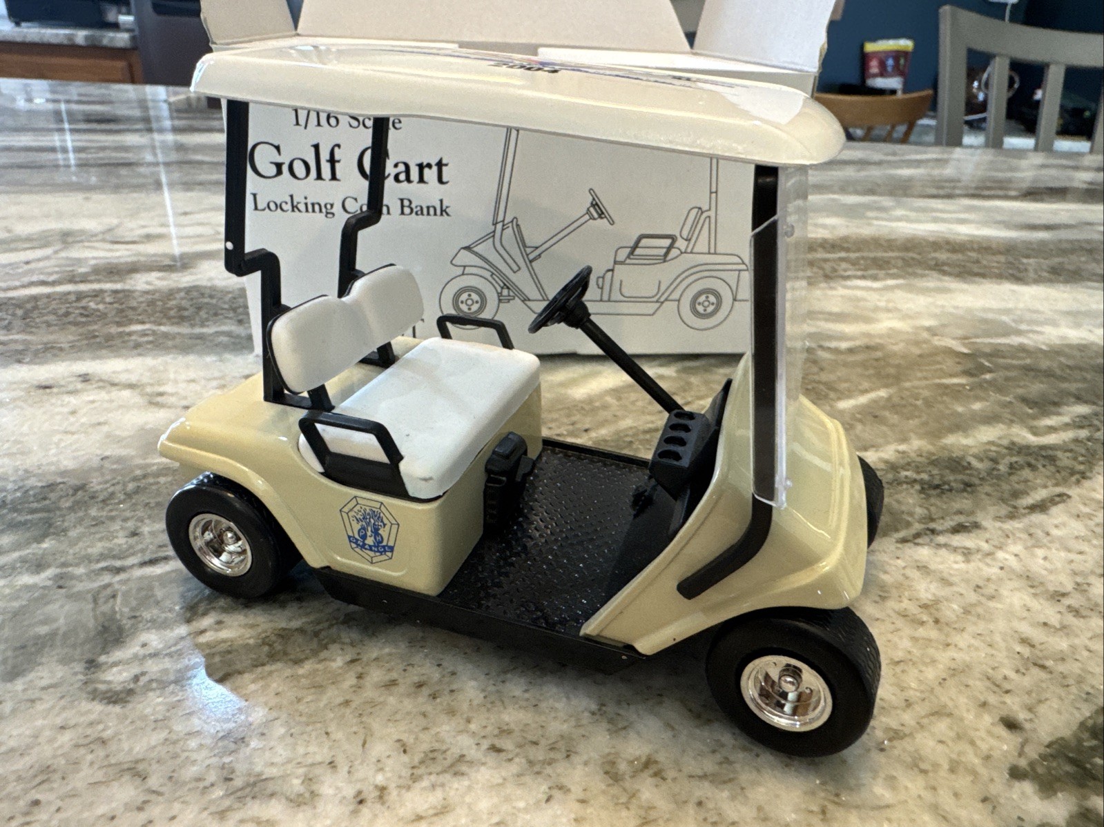 1/16 2004 speccast boone county fair belvidere,il. golf cart bank in the box new