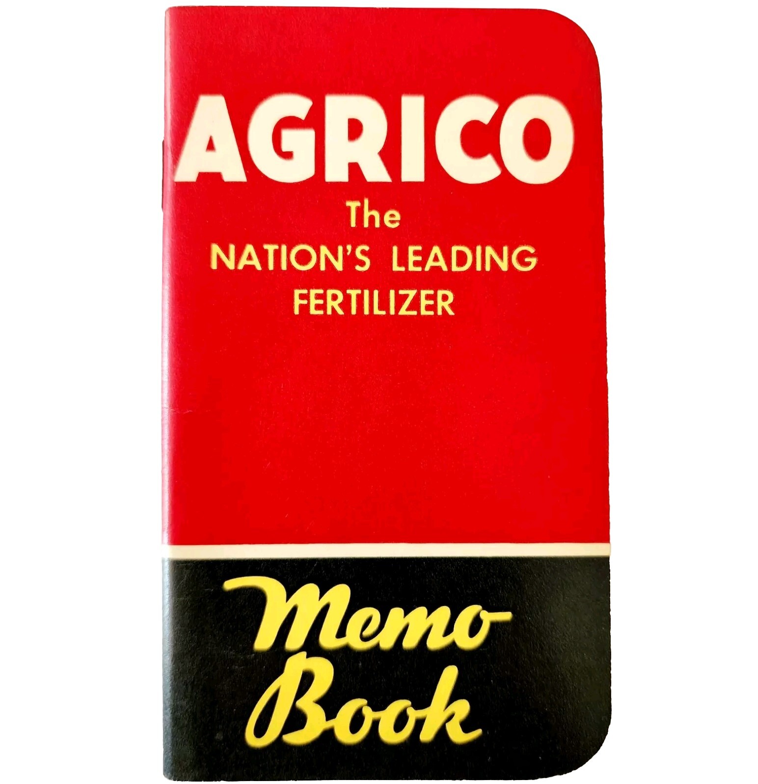 1954 Agrico Fertilizer Memo Book With Calendar Super Phosphate Booklet E85F