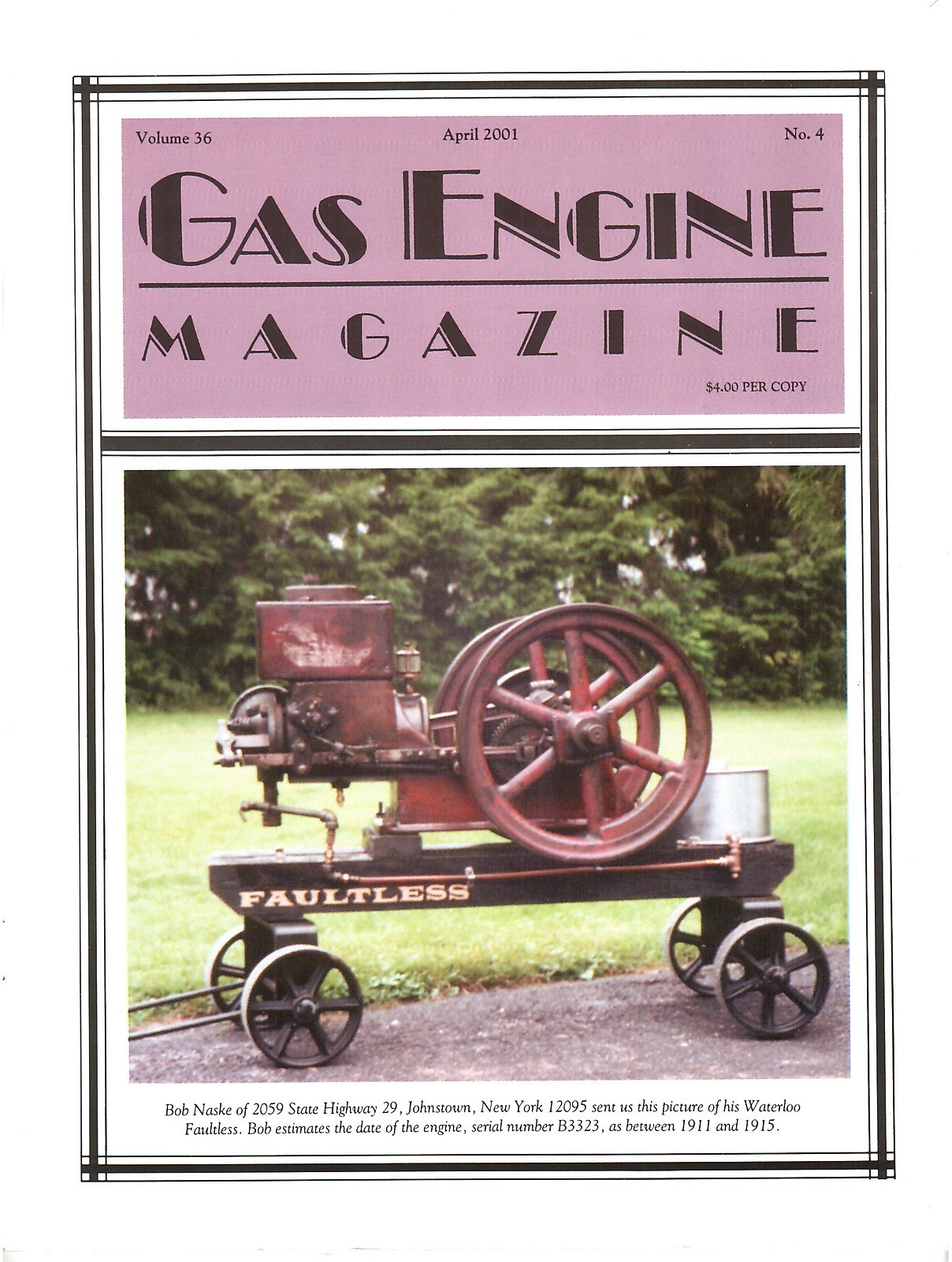 DIRIGO American Gas Engine Co, Speedex Tractor History, Rock Island Jacob Haish