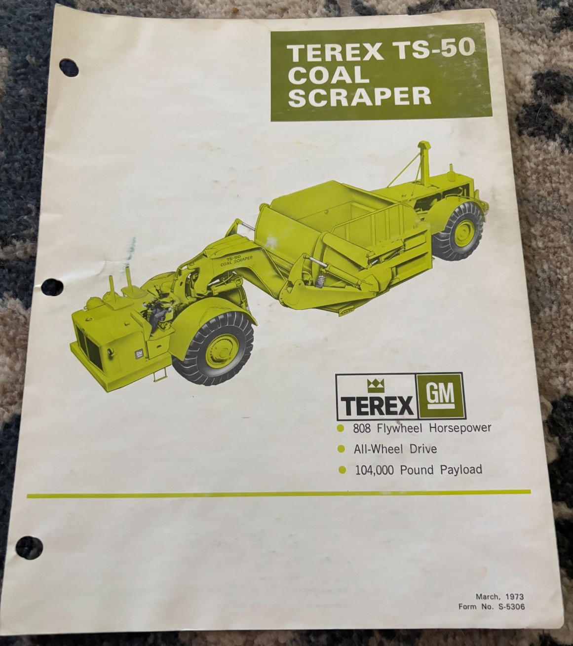 Terex TS-50 Coal Scraper Brochure DCPA25