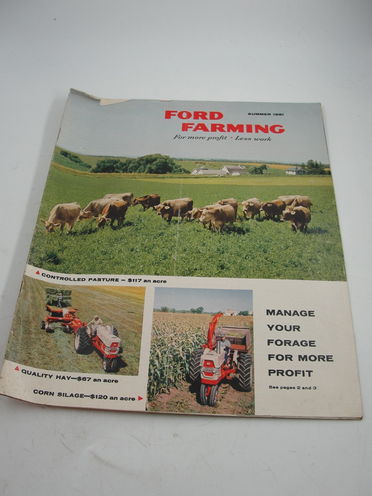 Ford Farming For More Profit Less Work Summer 1961 Brochure