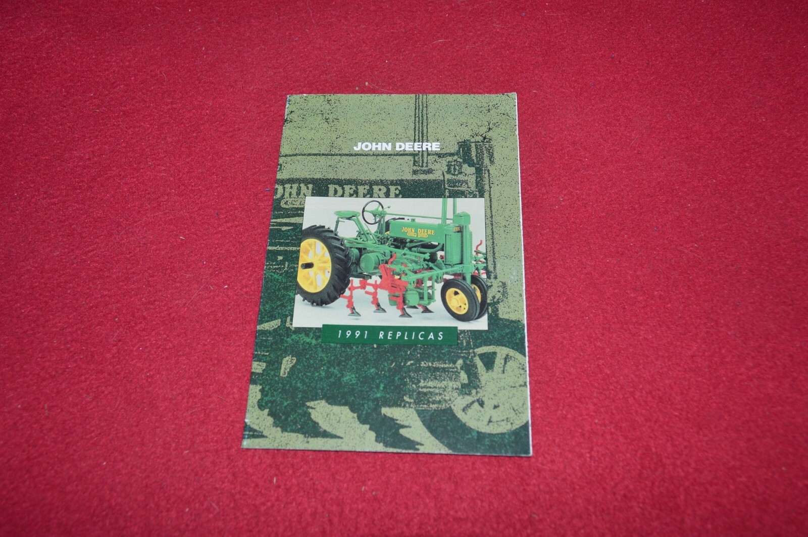 John Deere Ertl Toys For 1991 Pocket Brochure FCCA
