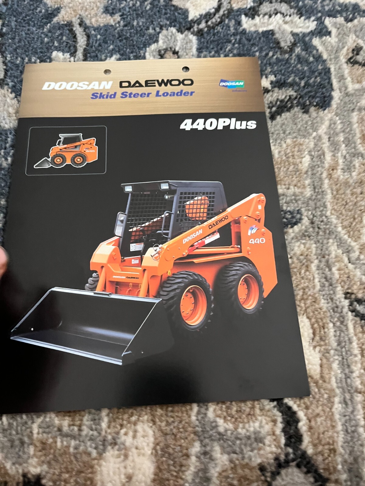 Doosan Daewoo 440 Plus Skid Steer Loader Brochure FCCA