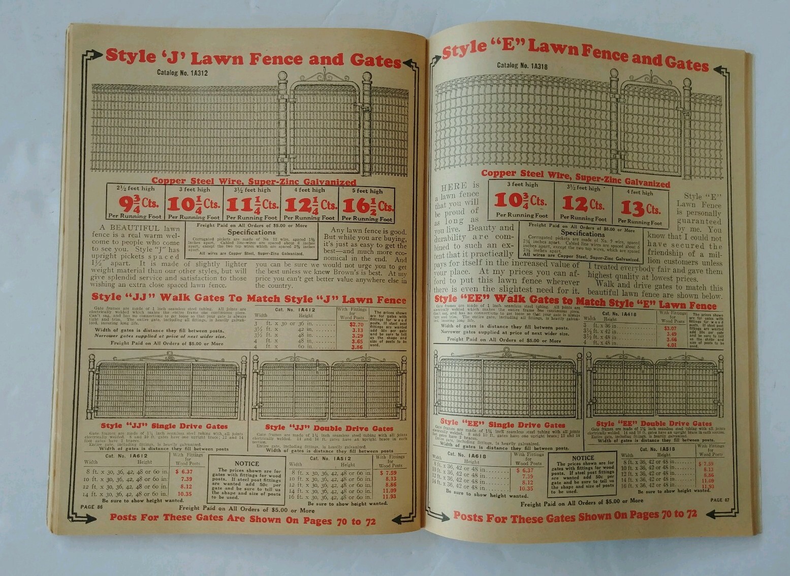 1930 Barbed Wire & Fencing Catalog Jim Brown&rsquo;s plus Stoves, Furnaces, & More