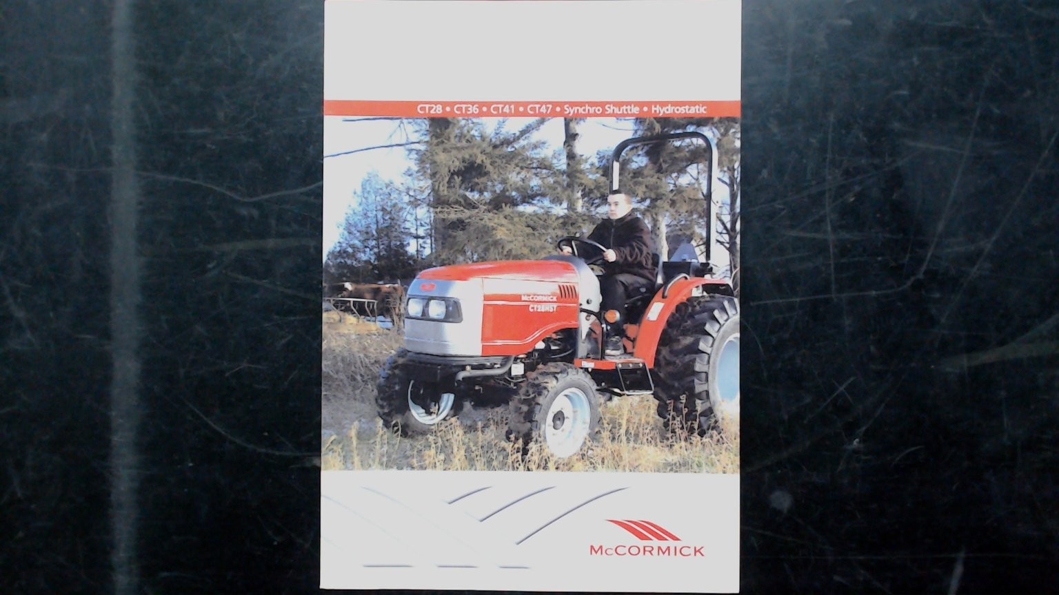 McCormick Compact CT Series Tractor Brochure Vintage Agriculture