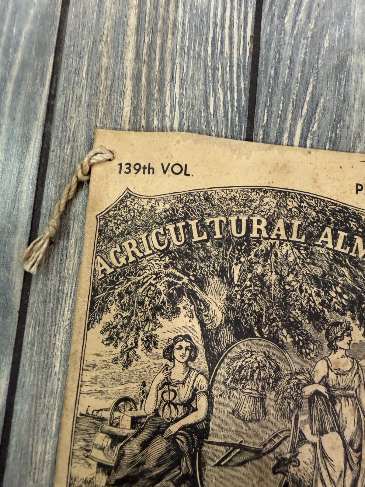 Vintage 1964 Agricultural Almanac 139th Vol John Baers Sons Lancaster PA