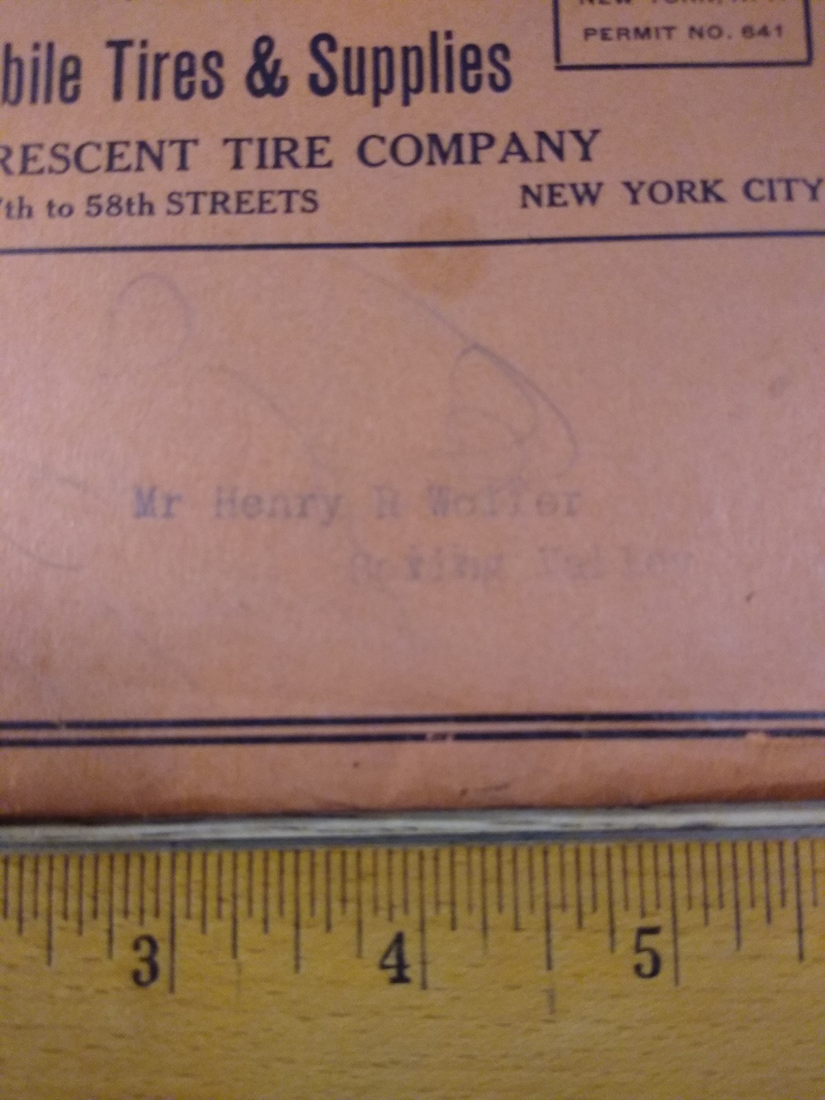 1912? Crescent Tire & Supplies Tires & Tubes Pricing Features Sales Mailer
