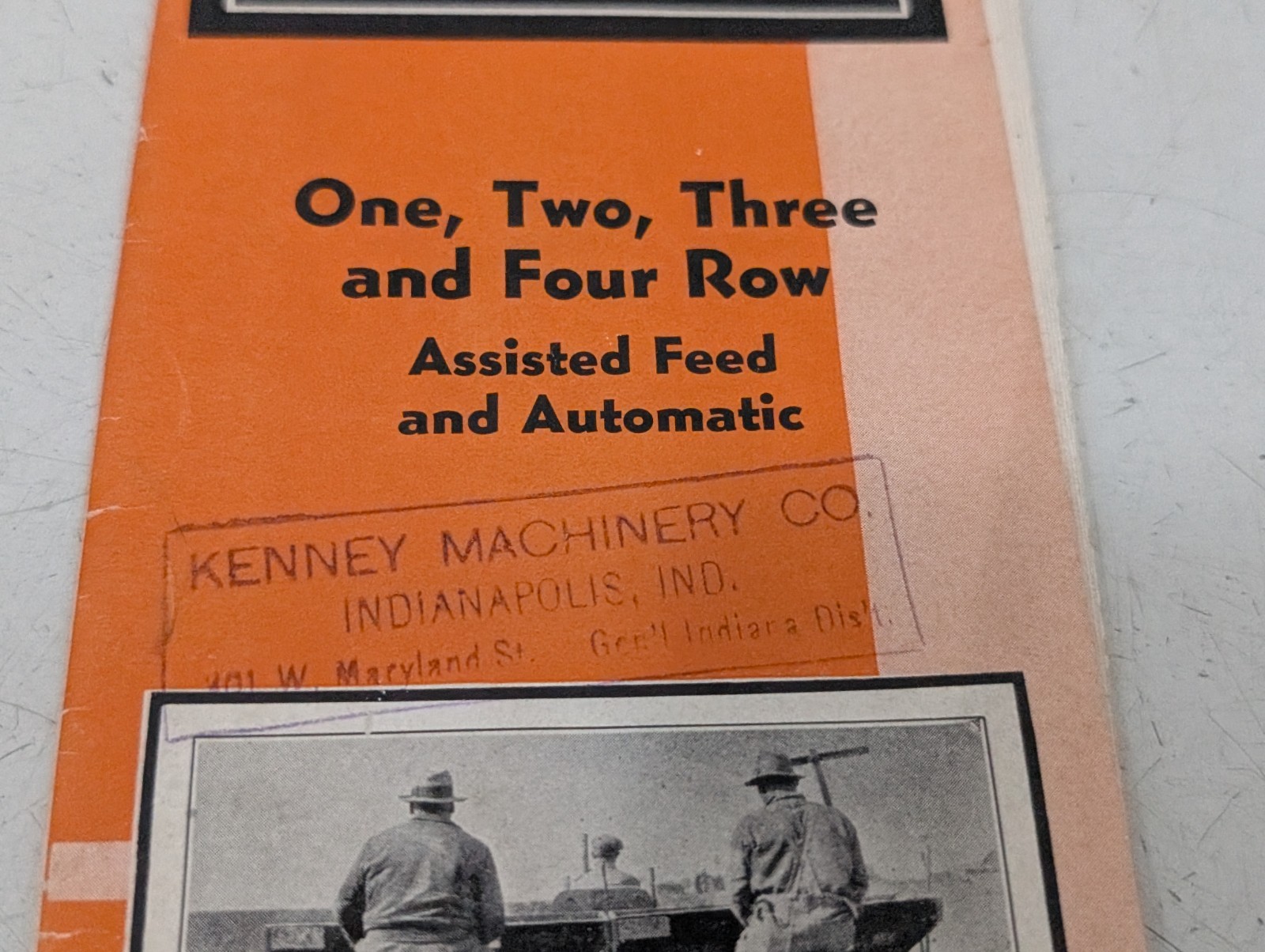 Vintage Farquhar Co. Iron Age Potato Planters Dealer Sales Brochure Original