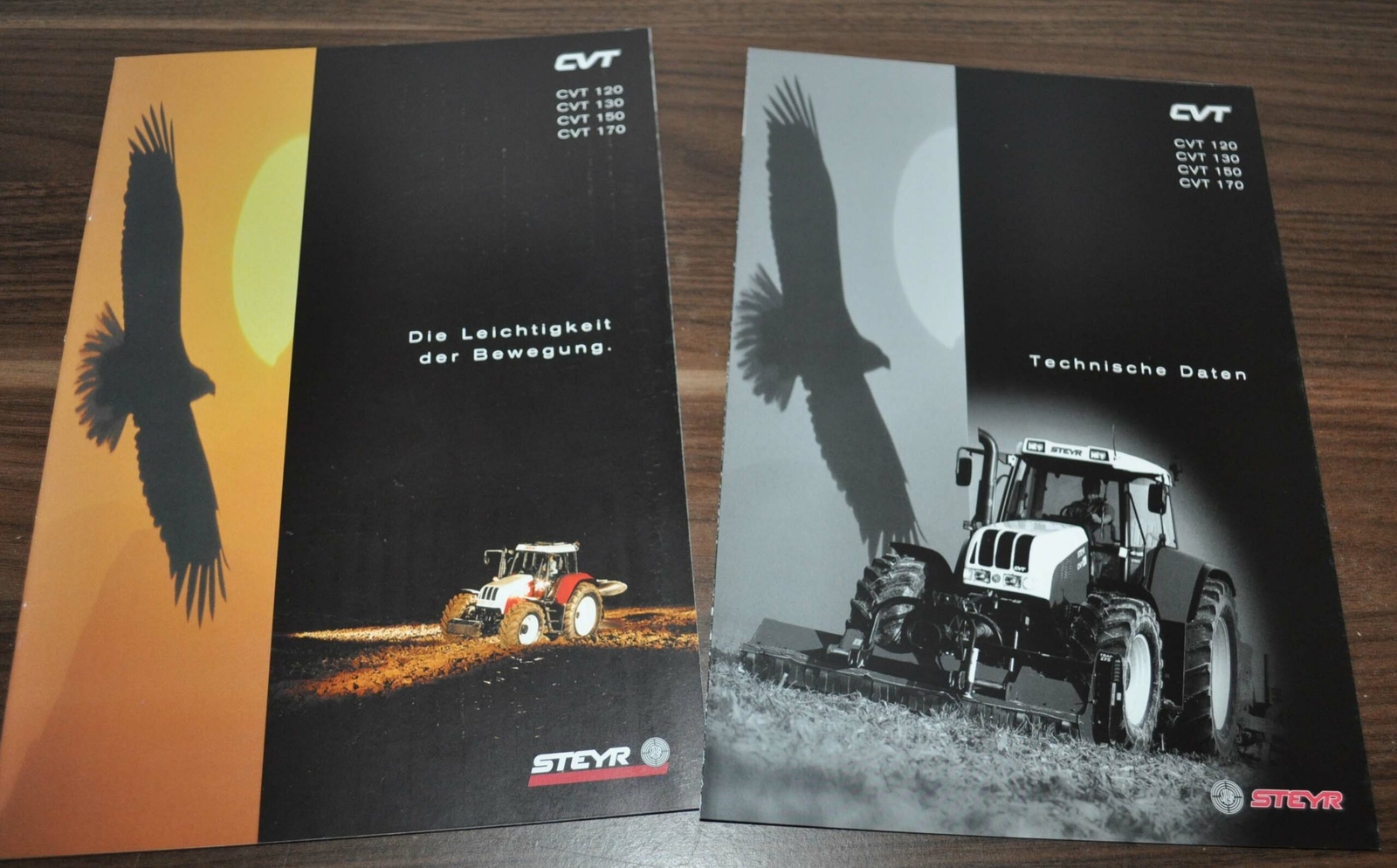 Steyr CVT 120 130 150 170 Tractor Brochure Prospekt