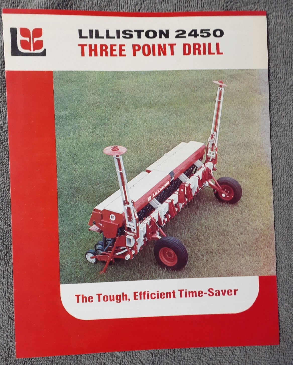 Lilliston 2450 Three Point Drill & 244 End Wheel Drills Brochure