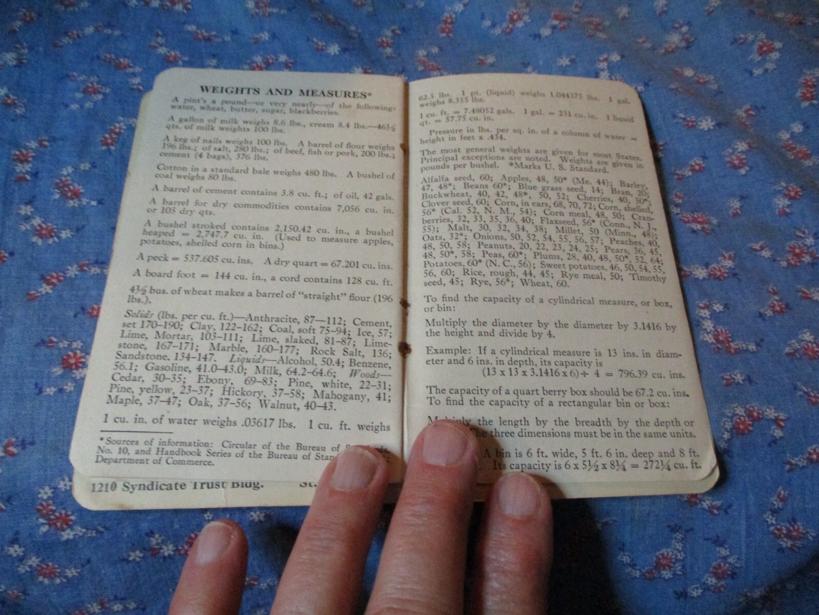 Crop Inventory Record and Memo Book American Agricultural Chemical Co 1927