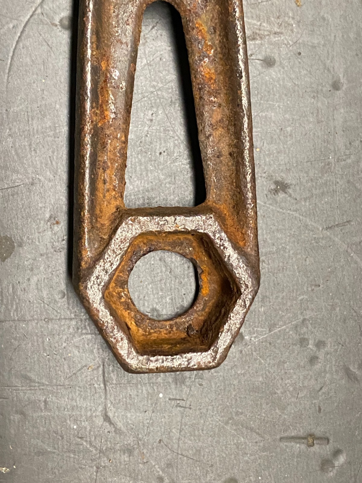 TWIN CITY TANK & SILO Vintage Wrench FARM Industrial Bung Wrench MINNEAPOLIS MN