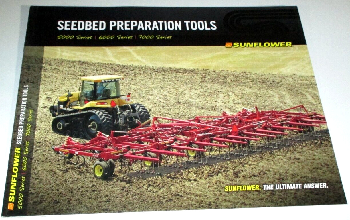 *Sunflower 5000 6000 7000 Series Seedbed Preparation Tools Sales Brochure 2012