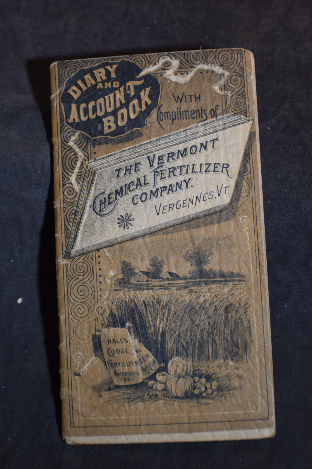 Ca 1888 Vermont Chemical Fertilizer Company Brochure – Vergennes Vermont