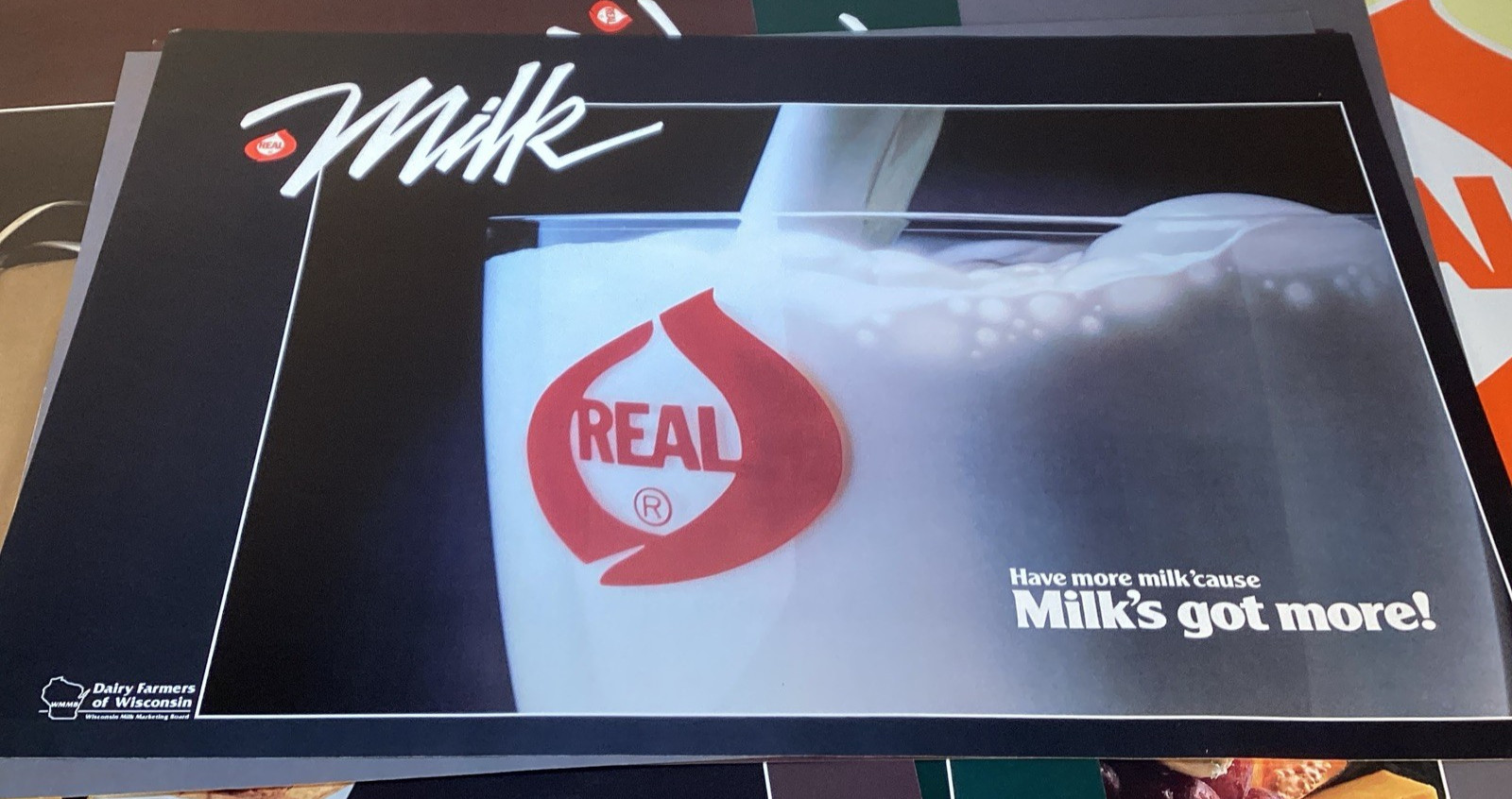 1985 Wisconsin Milk Marketing Promotional 11 Posters 14×20 Kit Recipe Booklets d