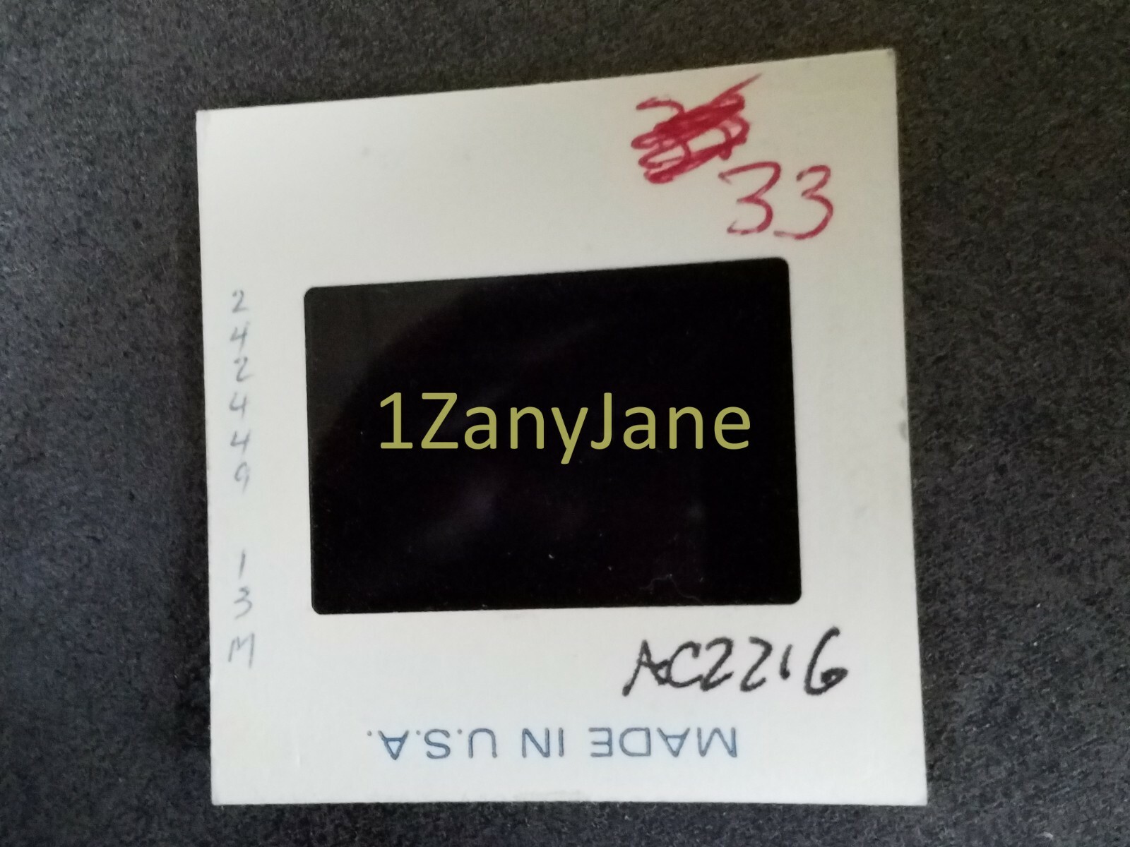AC2216 35mm Slide of an Allis-Chalmers from MEDIA ARCHIVES EQUIPMENT IN FIELD