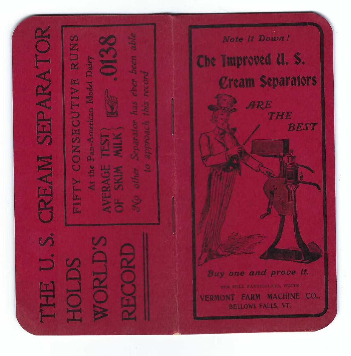1904 Booklet, The Improved U.S. Cream Separators