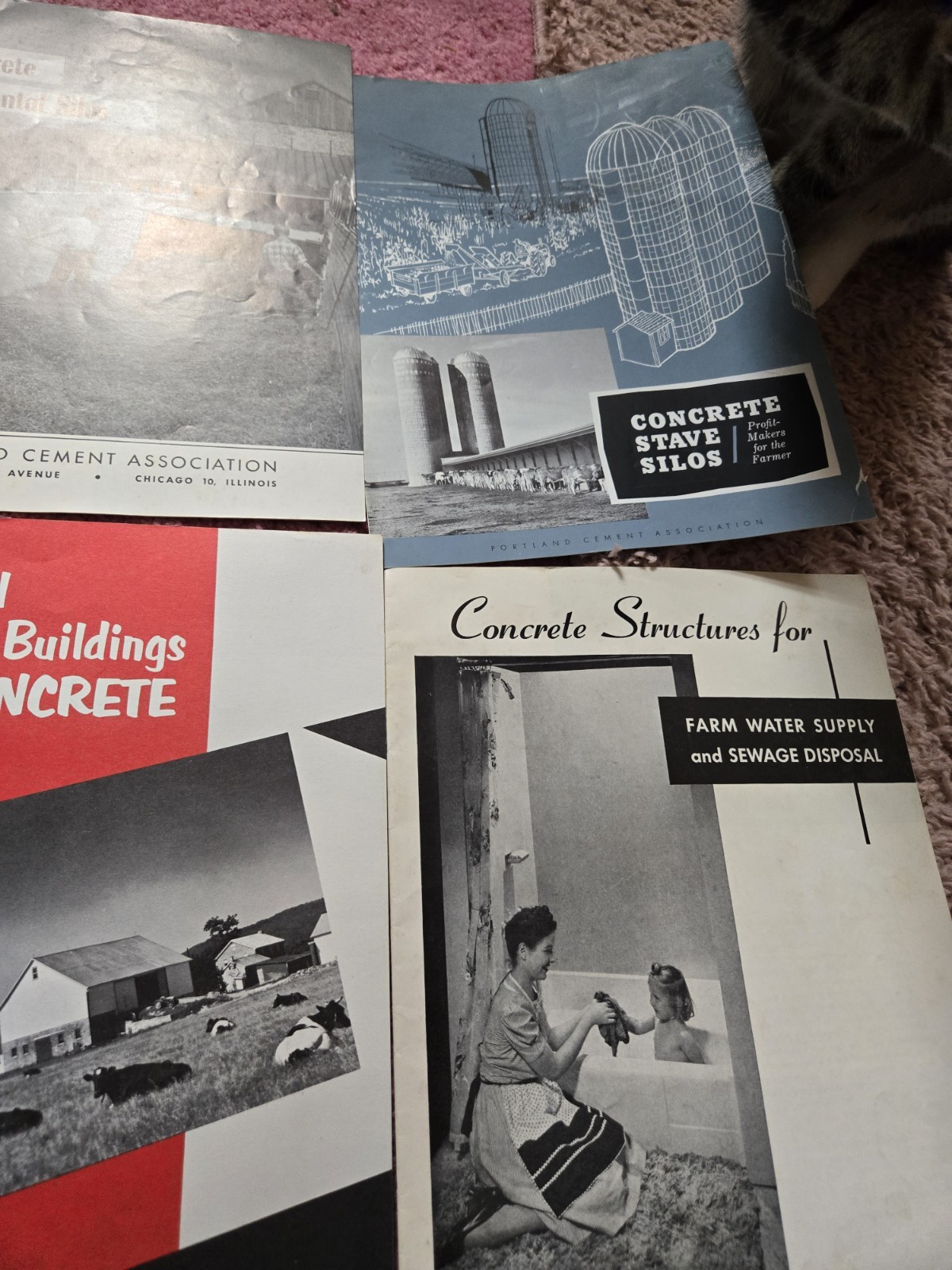Vintage Portland Cement Company Farm Building Manual Booklets