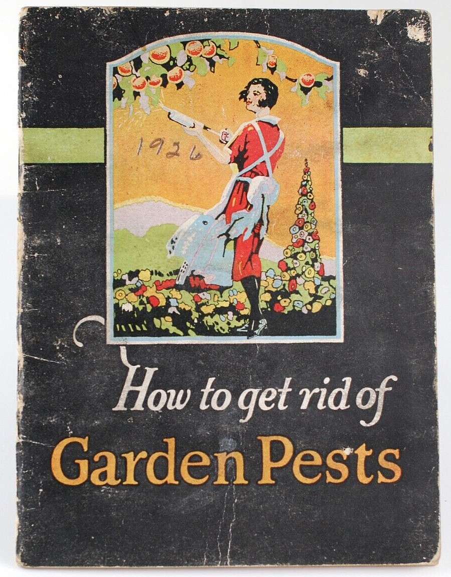1926 Insecticide Brochure Green Cross Lucas Kill Tone Co Garden Pests