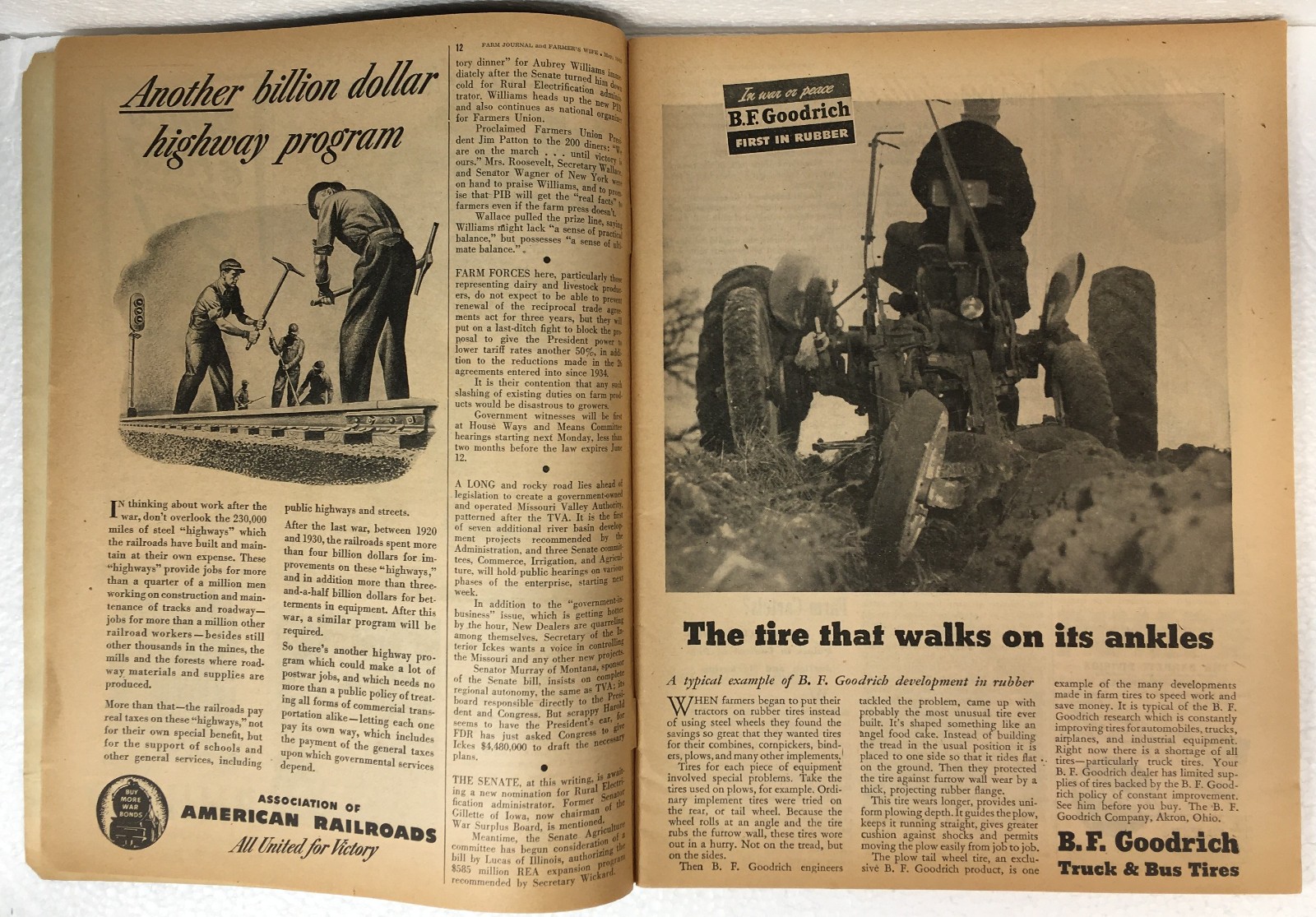 FARM JOURNAL and FARMERS WIFE MAGAZINE — MAy, 1945