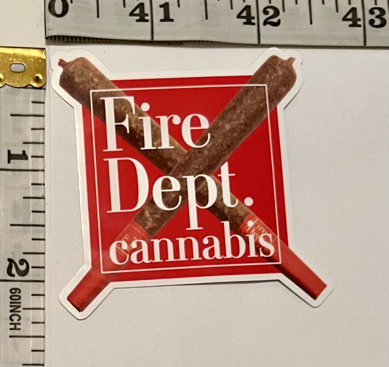 Fire Dept. Cannabis Sticker Sets – OREGON, USA Cannabis Industry Advertisement