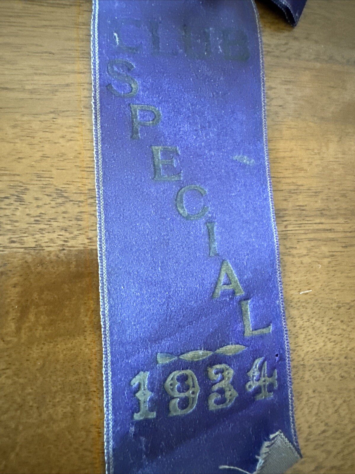 Vintage 1934 NJ Bantam Club Livestock Show Ribbons New Jersey