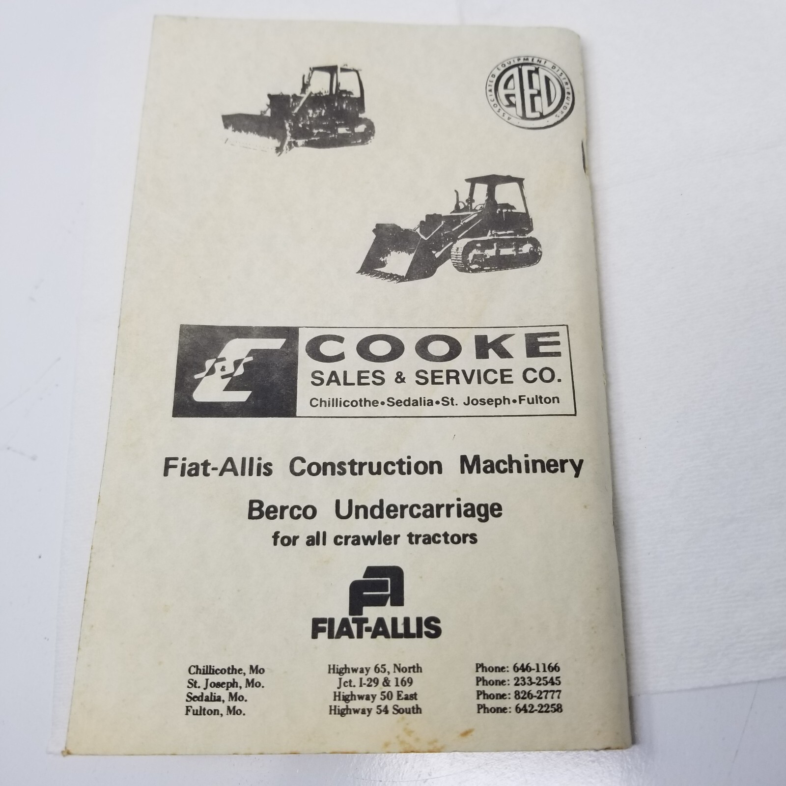 Missouri Land Improvement Contractors Directory 1980 MLICA Catalog Photos Ads