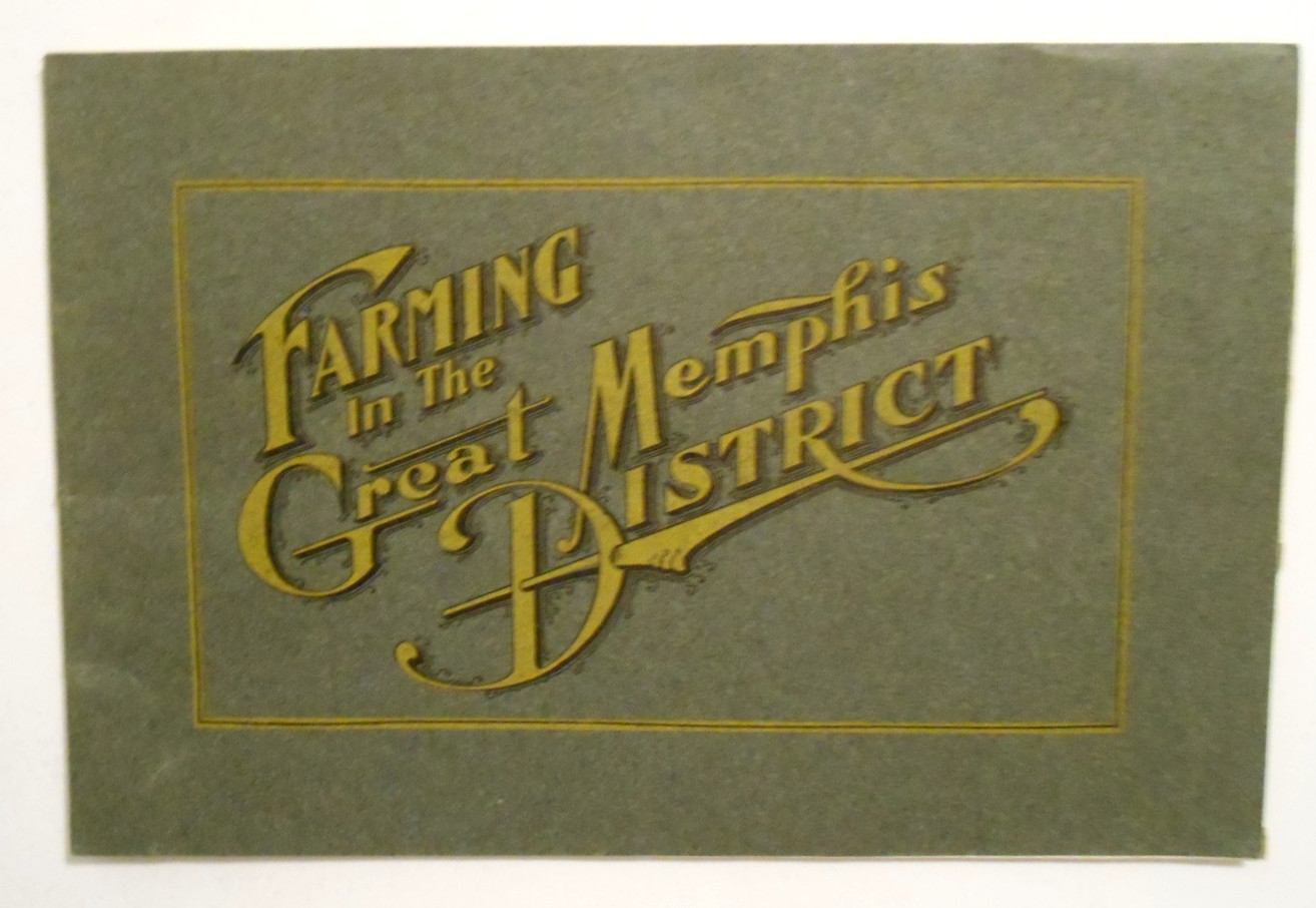 Erly 1900s Farming In The Great Memphis District Tennessee Booklet Martin & Cole