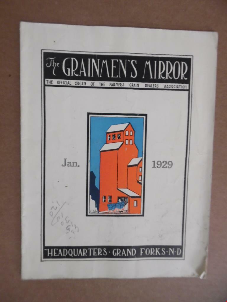 1929 Grainmen&rsquo;s Mirror Official Organ of Grain Dealer Association North Dakota