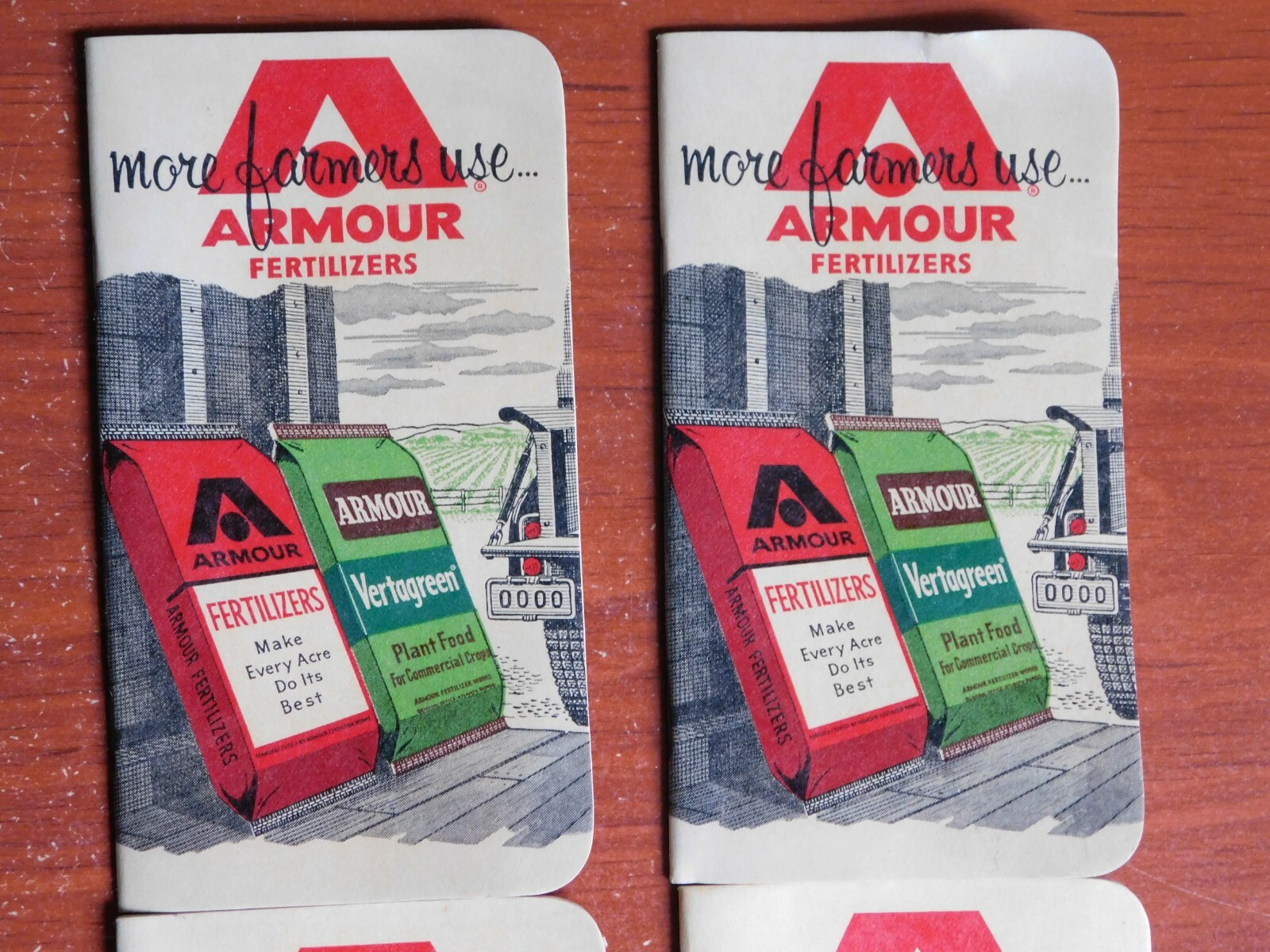 7) Armour Fertilizers – advertisement 1959 calendars note books