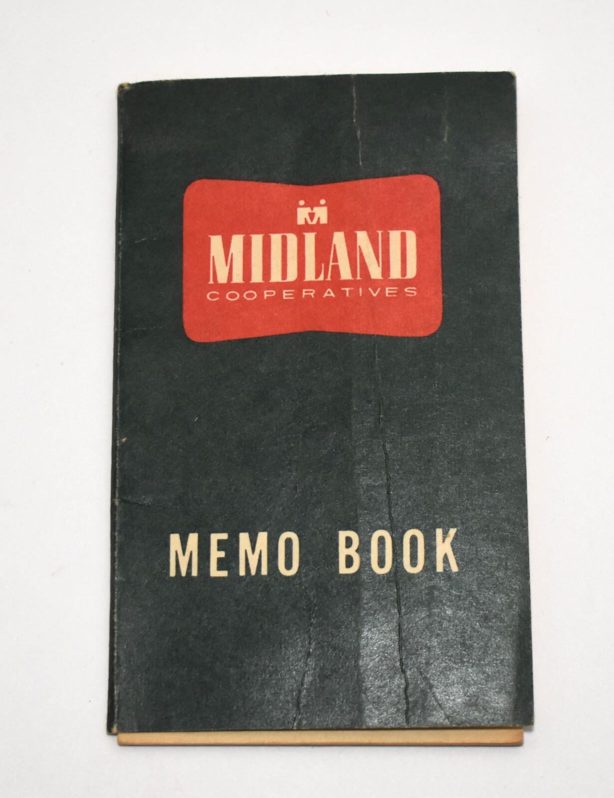 Vintage Midland Cooperative Advertising Pocket Memo Book Notebook