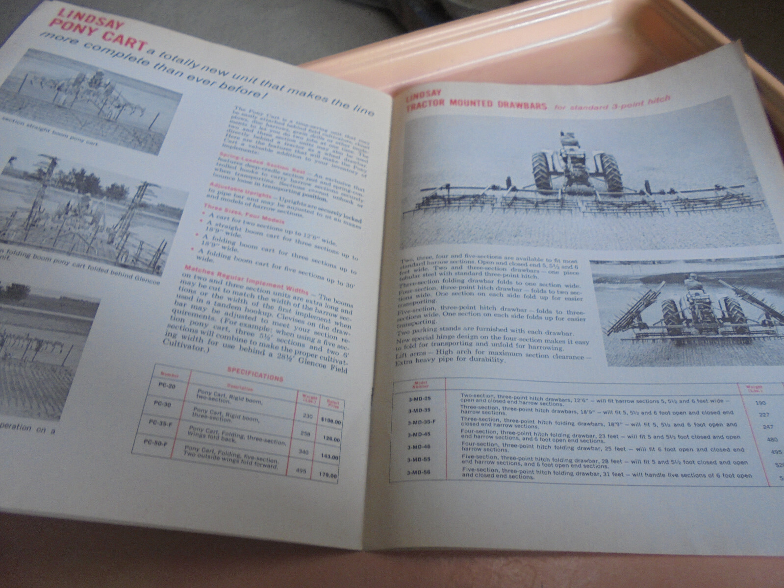 Vintage Brochure Lindsay Harrows