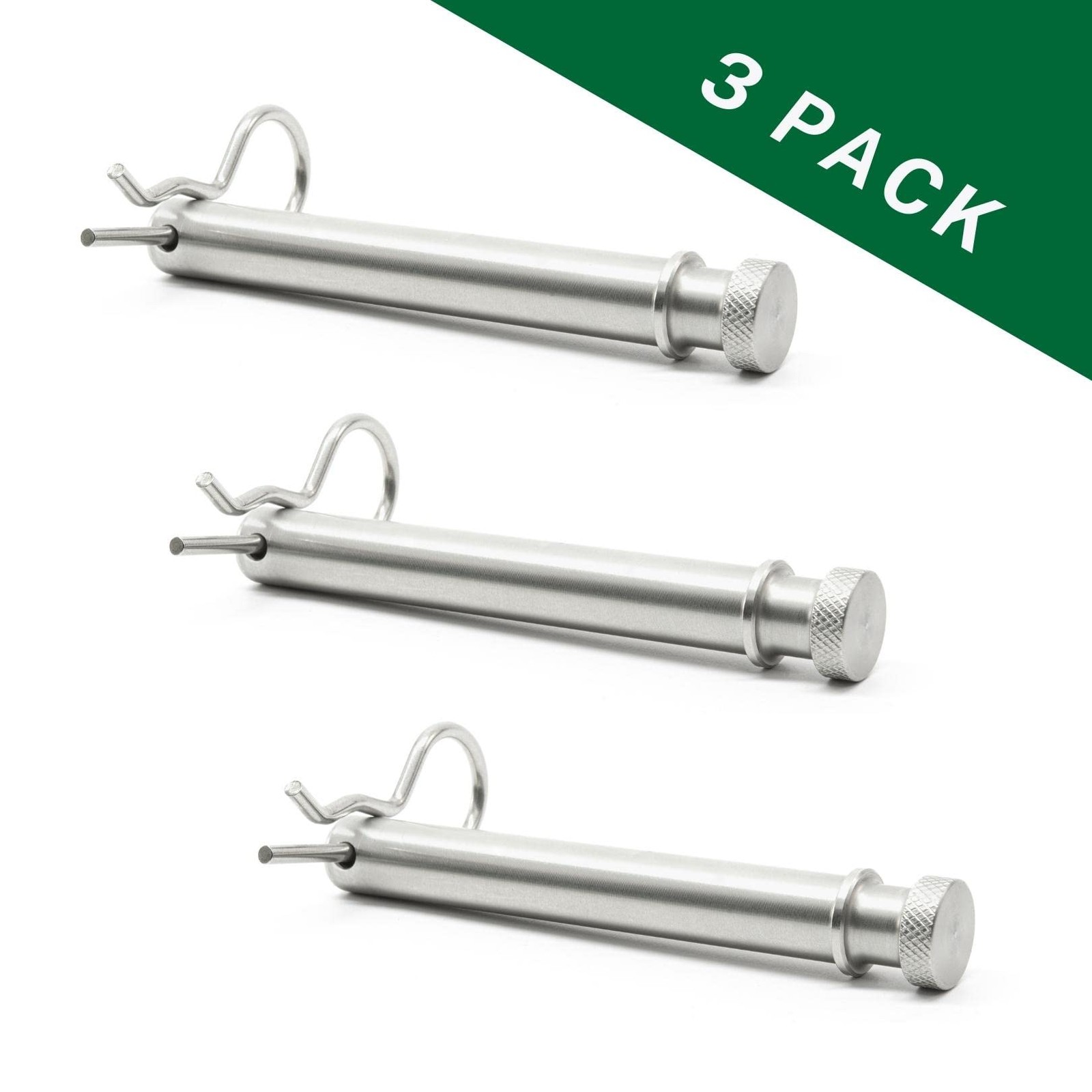 Rxl Ruggedxl Ts35010 Stainless Steel Replacement Hitch Pins Clips For Bw 2 2.5