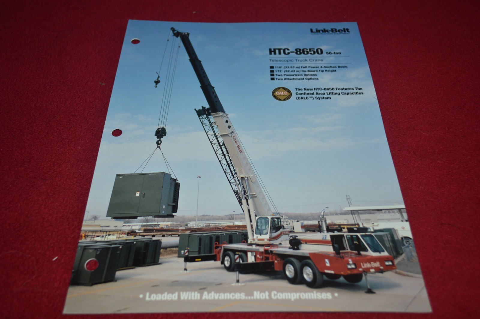 Link Belt RTC-8650 Crane Dealer&rsquo;s Brochure DCPA6 ver3