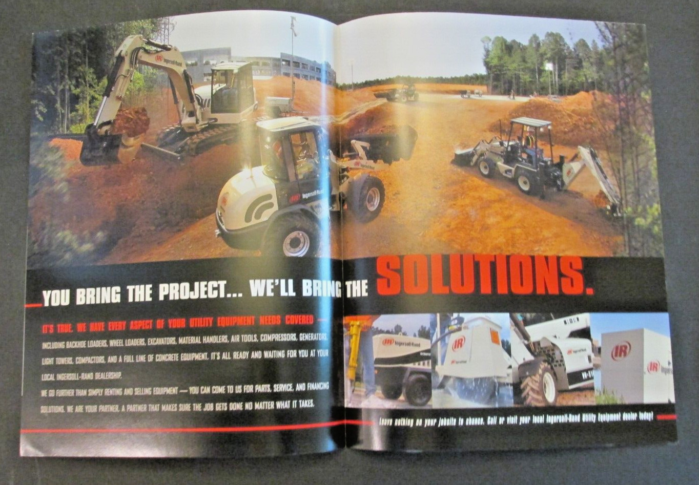 INGERSOL RAND Utility Equipment Dealer Surewood Supply Coquitlam Ca Ad Brochure