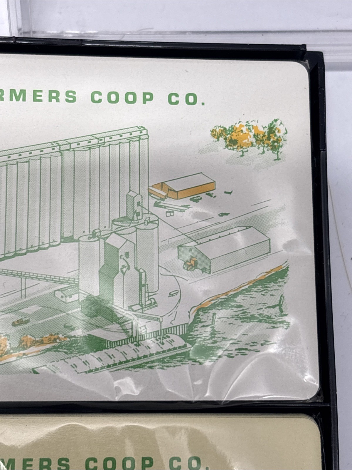 Vintage Sealed Redslip Playing Cards Ursa Farmers Coop Company Free Shipping