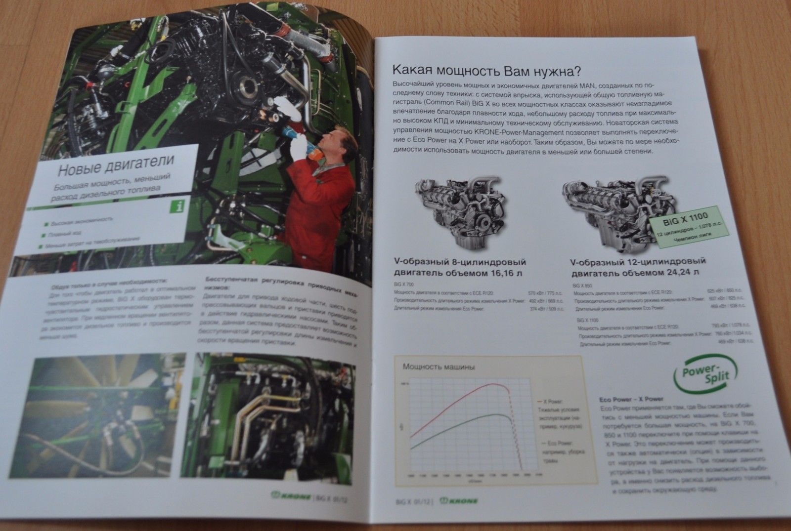 Krone Forage Harvester BIG X Brochure Prospekt