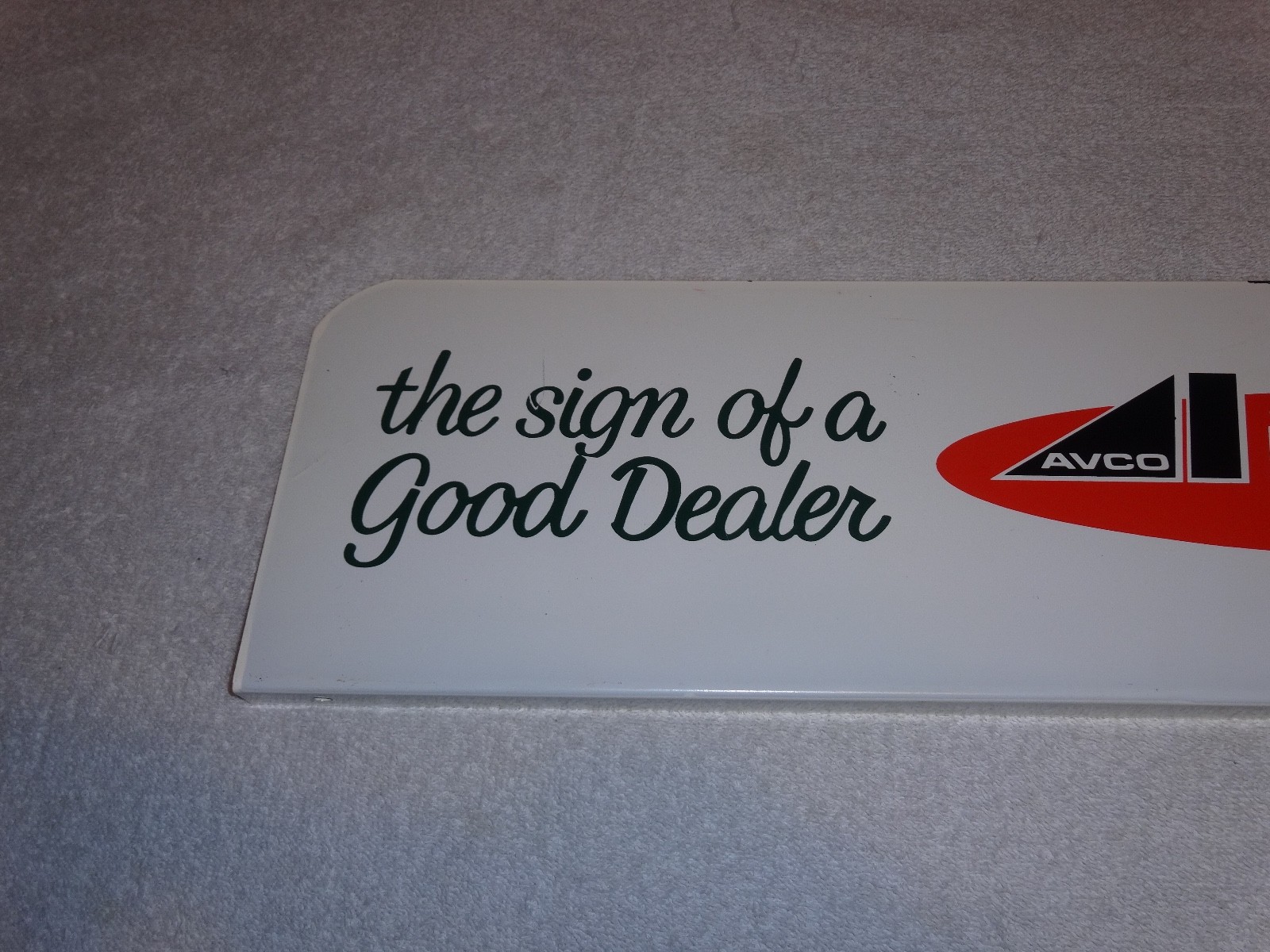 VINTAGE ANTIQUE ORIGINAL NEW IDEA FARM EQUIPMENT TRACTOR DEALER 21.5&Prime; METAL SIGN