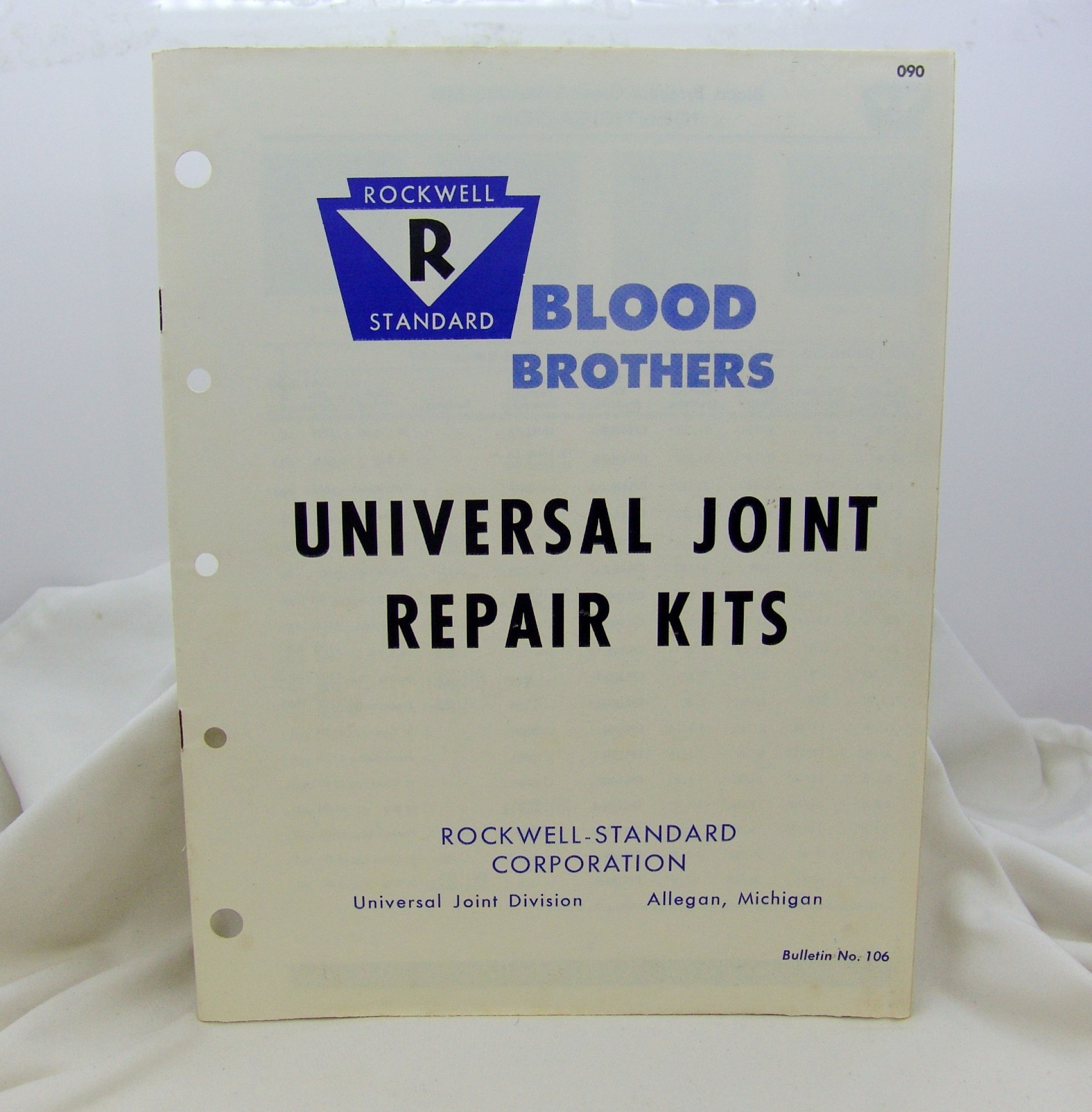 Rockwell-Standard Universal Joints Catalog & Price Lists! – Ca 1963! NO RESERVE!
