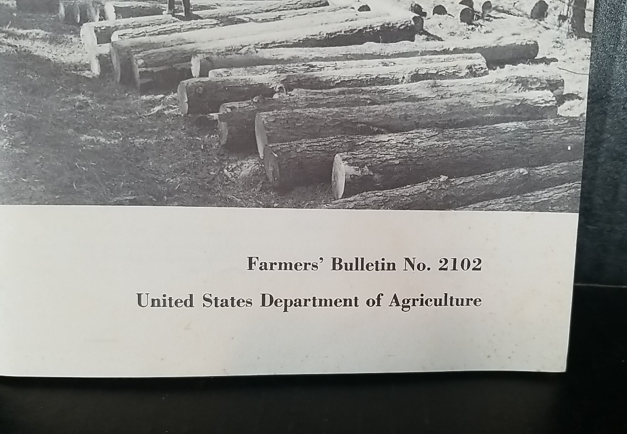 USDA Farmers Bulletin 2102 Loblolly and Shortleaf Pine Trees Vintage Booklet