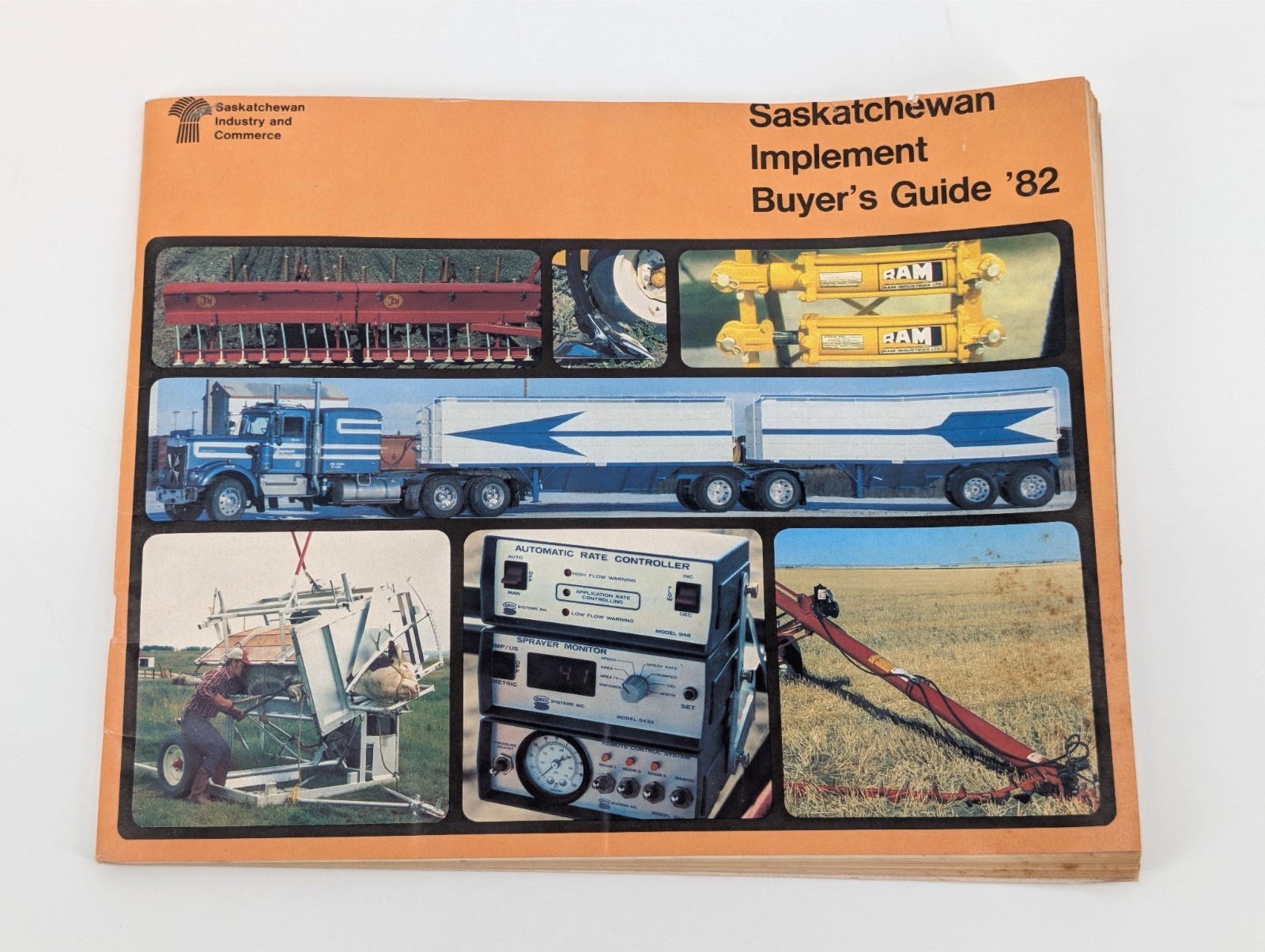 Saskatchewan Implement Buyer&rsquo;s Guide 1982 Industry and Commerce Catalog