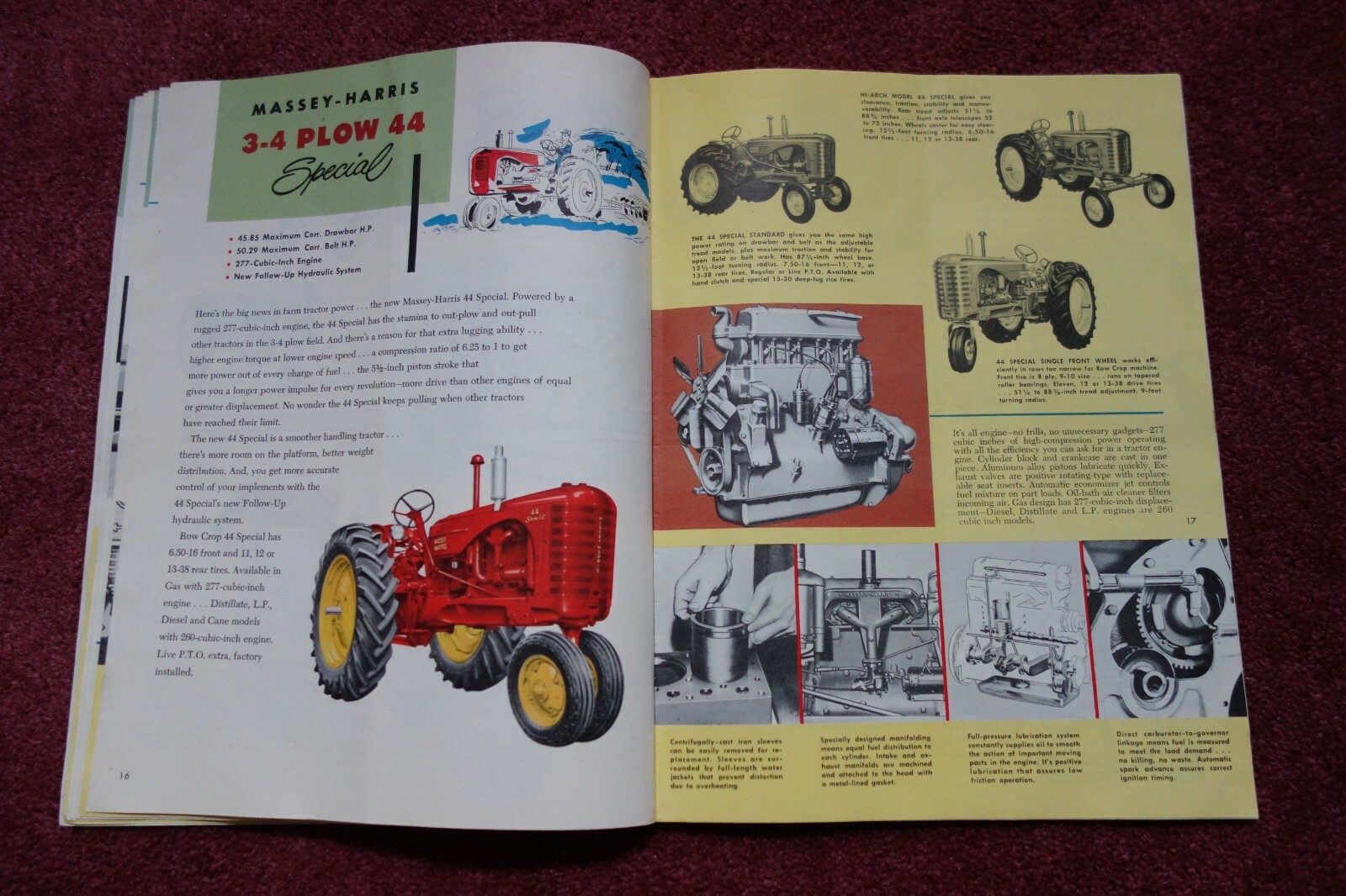 MASSEY HARRIS Tractors Buyer&rsquo;s guide Illustrated Full Color CATALOG
