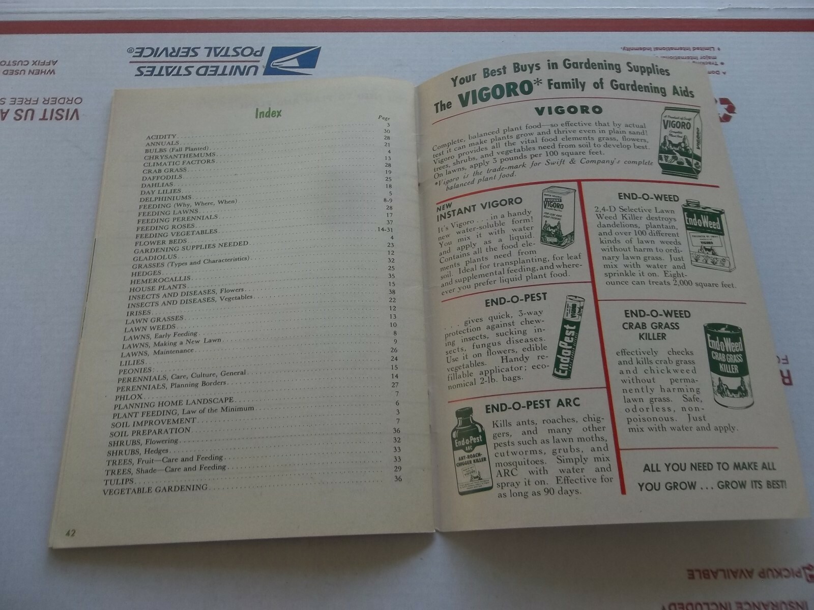 THE MASTER GARDENER How to Enjoy Gardening Success 1951 Swift & Co.