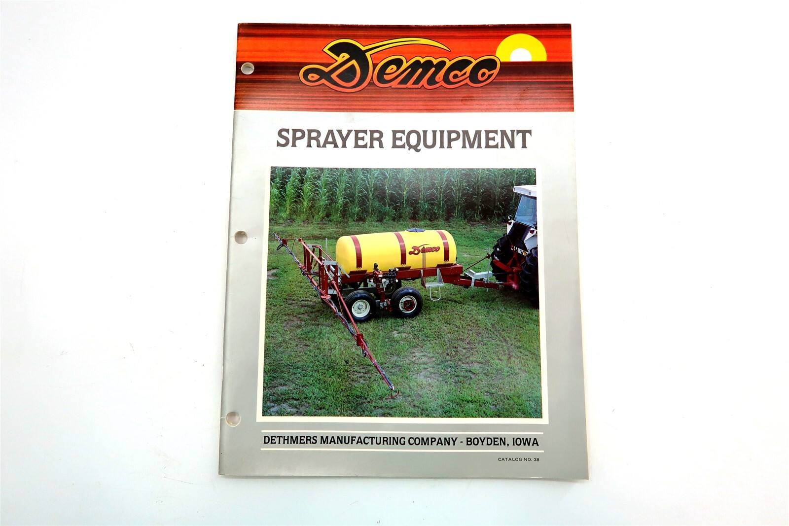 Vintage 1980&rsquo;s Demco Sprayer Equipment Dealer Brochure Catalog No 38