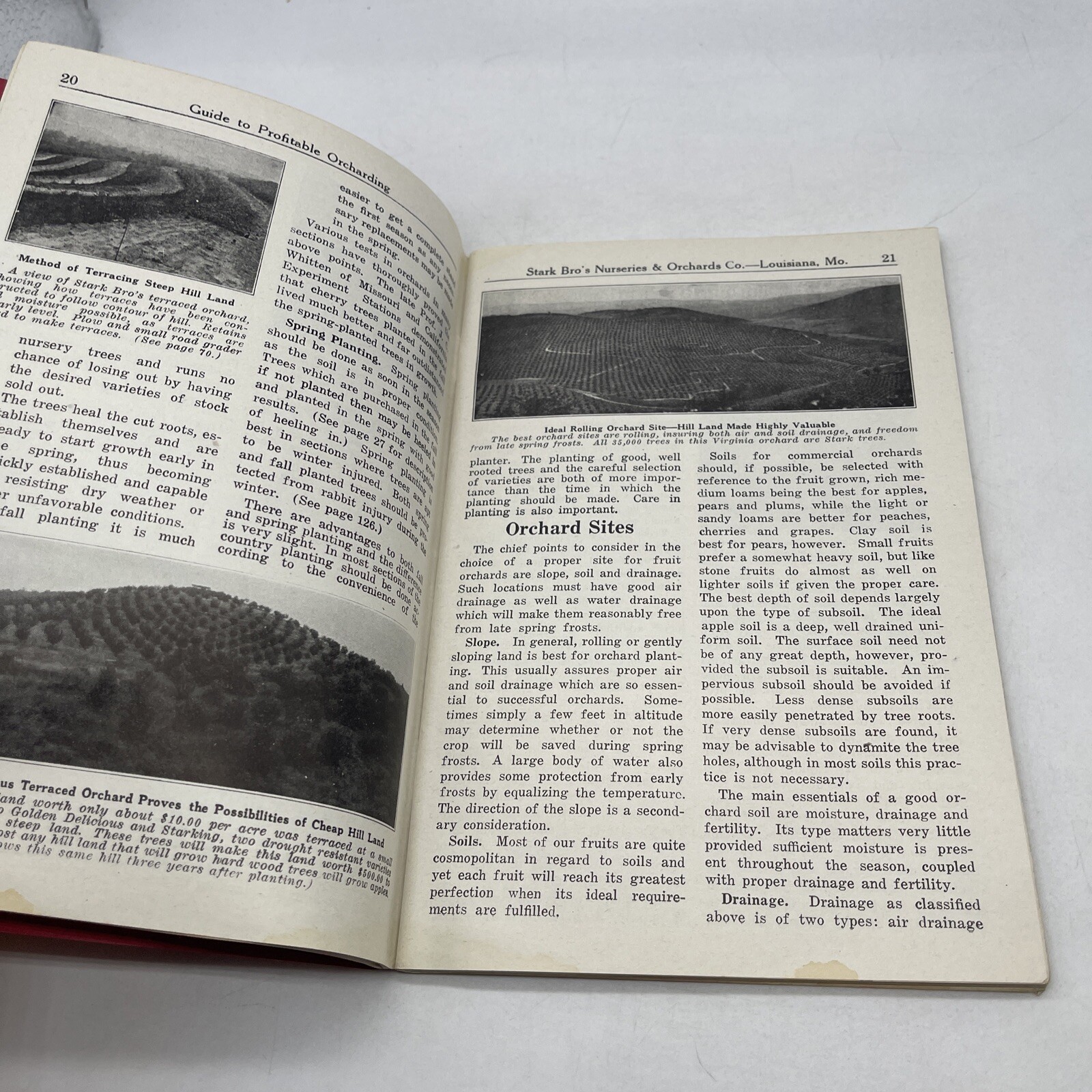 1928 Stark Bro&rsquo;s Guide to Profitable Orcharding 128 Pages of Info and Pictures
