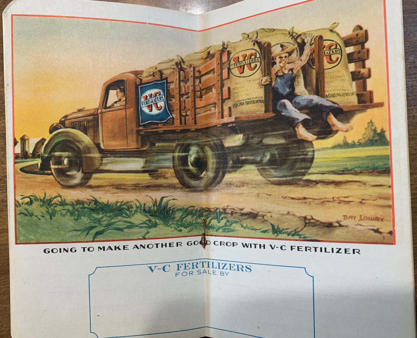 V C Fertilizers Agriculture Advertising Multicolored Farm Pocket Note Booklet