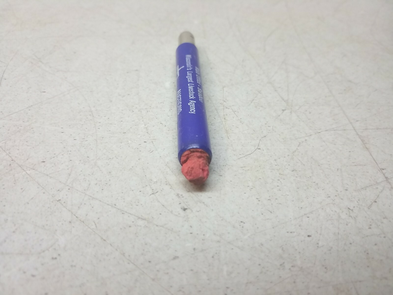 Equity Cooperative Livestock Sales Baraboo Wisconsin Vtg Ag Ad Bullet Pencil
