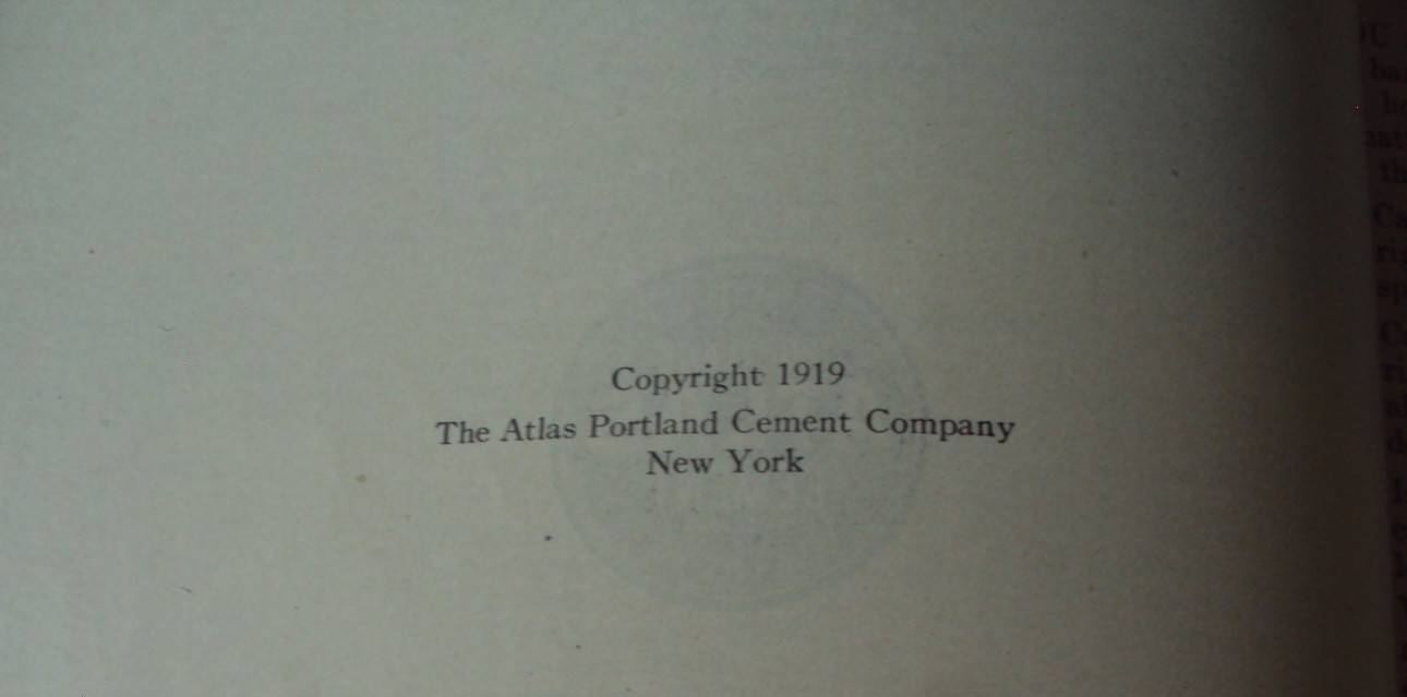 1919 Atlas Portland Cement Cement Company Equity Feed & Fuel Co. East Troy, Wis