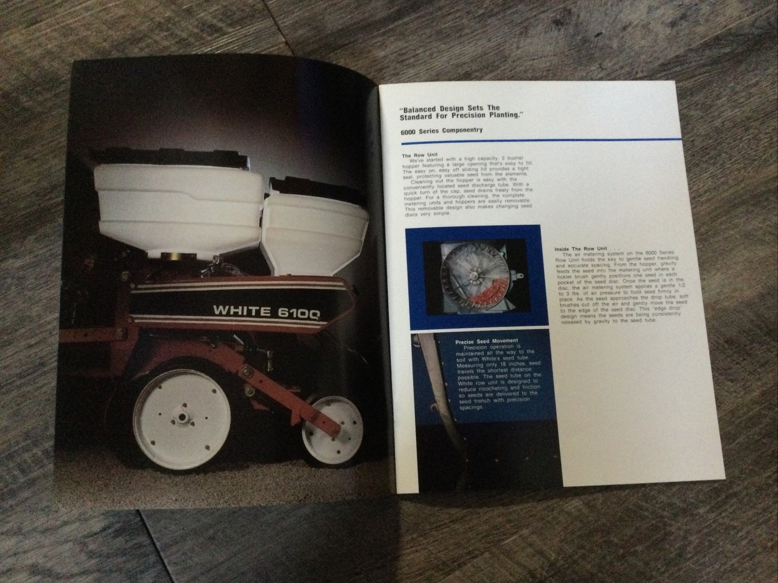 White 6000 Series Planter Sales Brochure AGCO White Farm Equipment