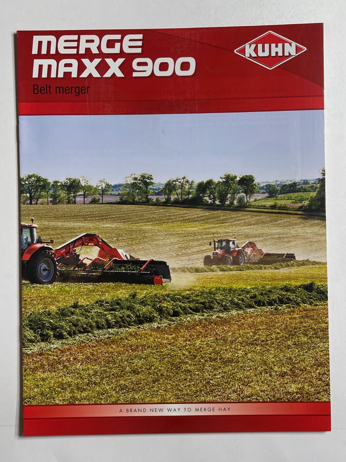 Kuhn MM900 Merge Maxx Belt Merger Sales Brochure *Showroom Booklet*